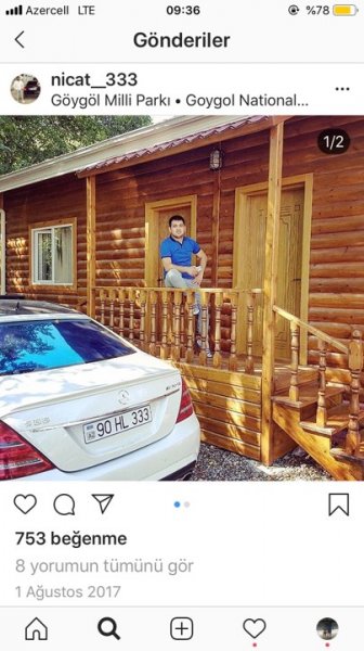 Məmur oğlunun bahalı avtomobilləri - FOTOLAR