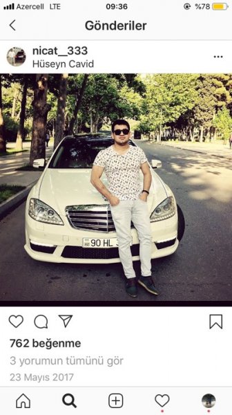 Məmur oğlunun bahalı avtomobilləri - FOTOLAR