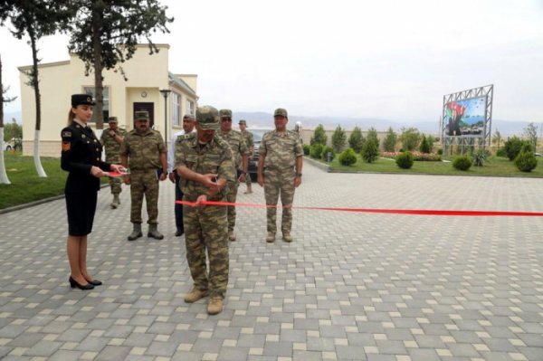 Cəbhədə yeni hərbi hospitalın açılışı olub - Fotolar