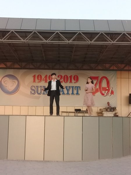 Sumqayıt bulvarında konsert proqramı təşkil edilib - FOTOLAR