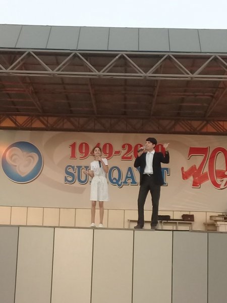 Sumqayıt bulvarında konsert proqramı təşkil edilib - FOTOLAR