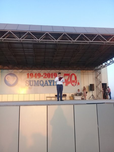 Sumqayıt bulvarında konsert proqramı təşkil edilib - FOTOLAR