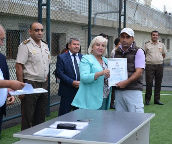 Sumqayıt  yanğınsöndürənləri qalib oldular - FOTOLAR