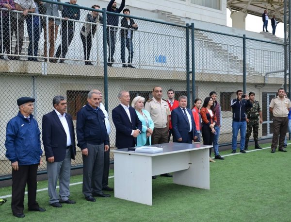 Sumqayıt  yanğınsöndürənləri qalib oldular - FOTOLAR