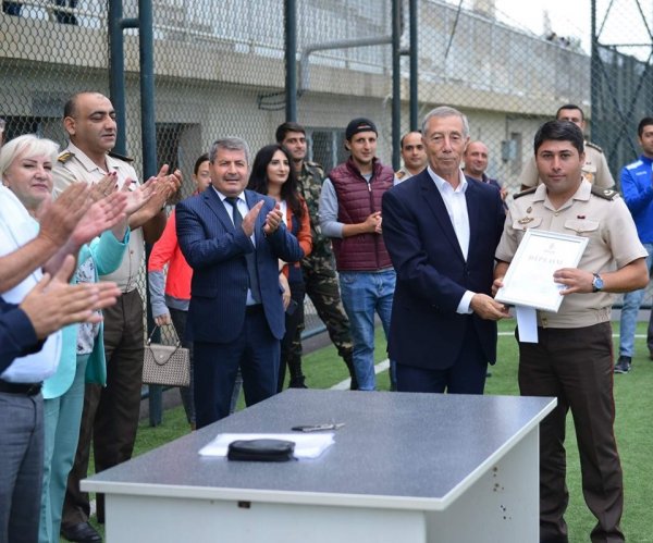 Sumqayıt  yanğınsöndürənləri qalib oldular - FOTOLAR