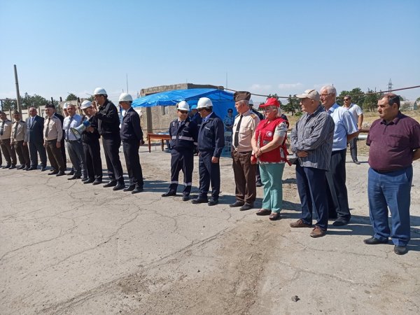 Sumqayıtda mülki müdafiə təlimi keçirilib - FOTO Sumqayıtda mülki müdafiə təlimi keçirilib - FOTO