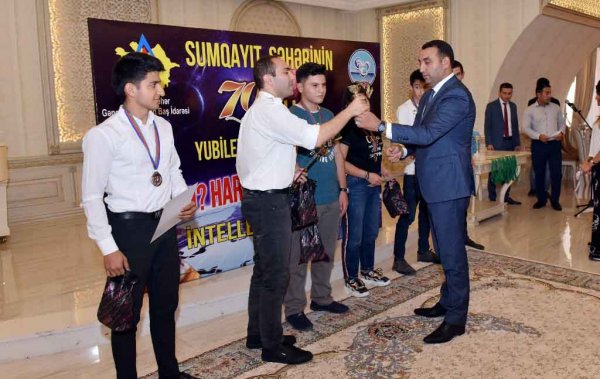 Sumqayıtın 70 illik yubileyinə həsr edilmiş intellektual oyun keçirildi