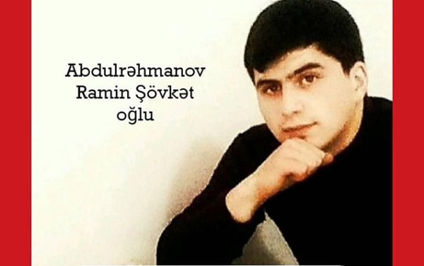 Ermənilərin vurduğu Raminin fotoları