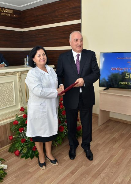 Sumqayıt Tibb Kollecinin yaradılmasının 50 illik yubileyi qeyd olundu - FOTOLAR