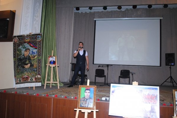 700 bal toplamış şəhid Müşfiq Orucov Sumqayıtda anıldı – FOTOLAR