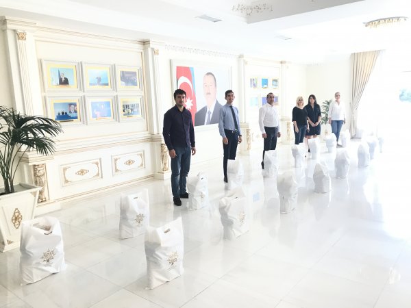 YAP Sumqayıt təşkilatı ahılları unutmadı - FOTOLAR