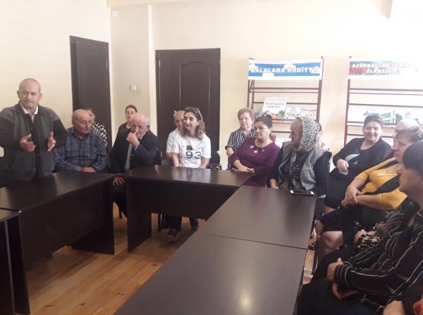 Sumqayıt kitabxanalarında yazarlar və ağsaqqallarla  görüşlər keçirilib -FOTOLAR