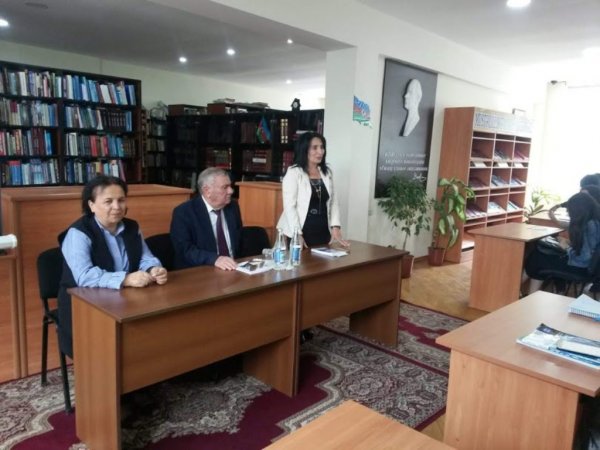 Sumqayıt kitabxanalarında yazarlar və ağsaqqallarla  görüşlər keçirilib -FOTOLAR