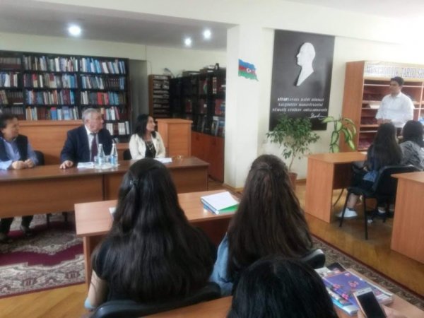 Sumqayıt kitabxanalarında yazarlar və ağsaqqallarla  görüşlər keçirilib -FOTOLAR