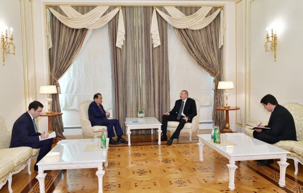 İlham Əliyev Baş katibi qəbul etdi - FOTO