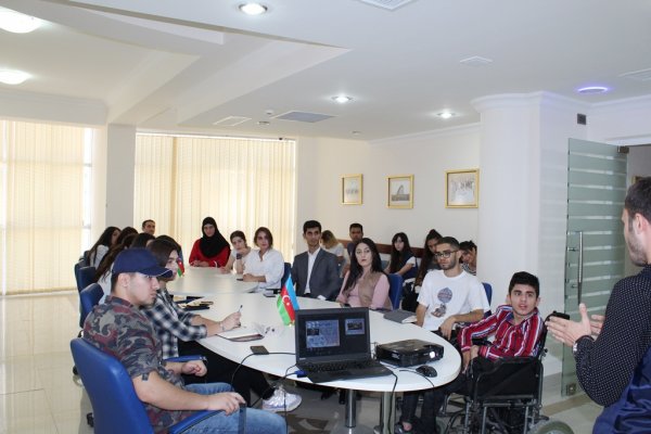 Sumqayıtda “Ssenari nədir, necə yazılmalıdır” mövzusunda təlim keçirilib -FOTOLAR