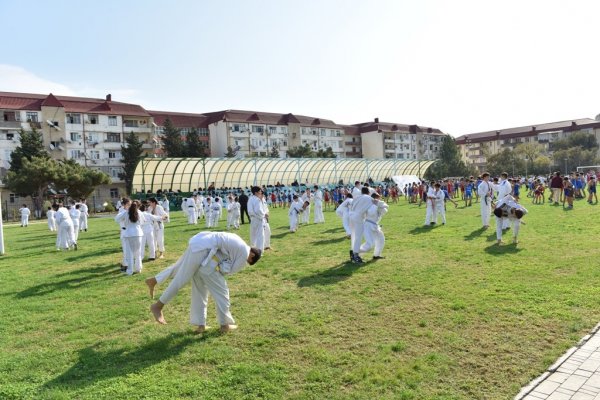 Sumqayıtda İdman Festivalı keçirilib - FOTOLAR
