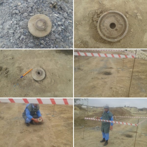 Füzulidə raket hissəsi tapıldı