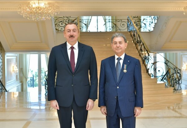 Prezident Akif Əlizadəni qəbul edib-Fotolar