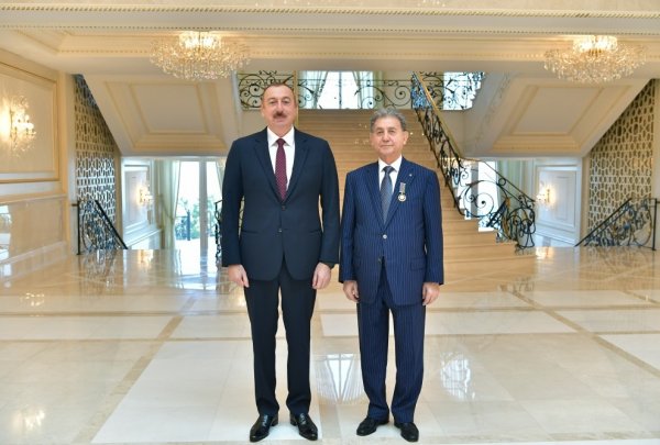 Prezident Akif Əlizadəni qəbul edib-Fotolar