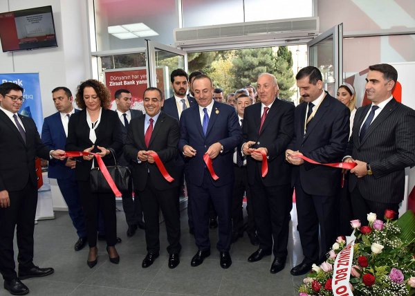 Mövlud Çavuşoğlu Sumqayıtda - FOTO