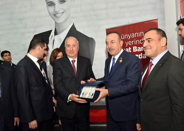 Mövlud Çavuşoğlu Sumqayıtda - FOTO
