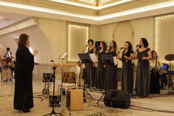 Sumqayıtdakı Heydər Əliyev Mərkəzinin şəhərin 70 illiyinə töhfəsi - FOTOLAR