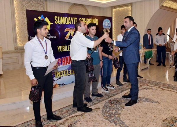 Sumqayıtdakı Heydər Əliyev Mərkəzinin şəhərin 70 illiyinə töhfəsi - FOTOLAR