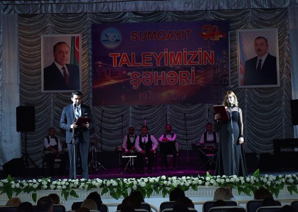 Sumqayıtın 70 illiyi ilə bağlı silsilə tədbirlər davam edir – FOTOLAR