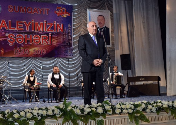 Sumqayıtın 70 illiyi ilə bağlı silsilə tədbirlər davam edir – FOTOLAR