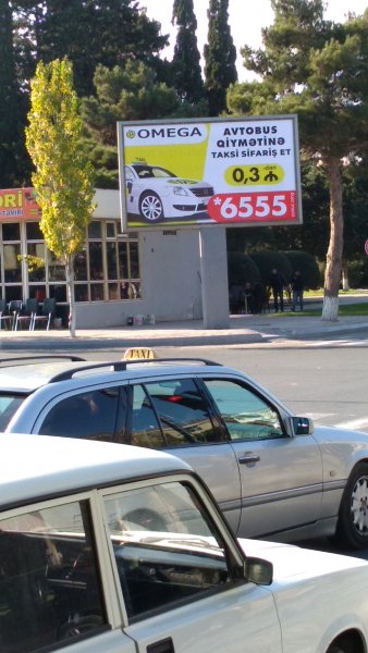 Sumqayıtda taksi şirkəti avtobus istifadəçilərini aşağıladı –FOTO