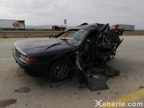 Sumqayıtda dəhşətli qəza: 2 ölü, 4 yaralı - HADİSƏ YERİNDƏN FOTOLAR