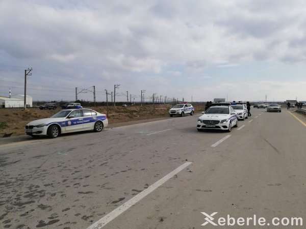 Sumqayıtda dəhşətli qəza: 2 ölü, 4 yaralı - HADİSƏ YERİNDƏN FOTOLAR