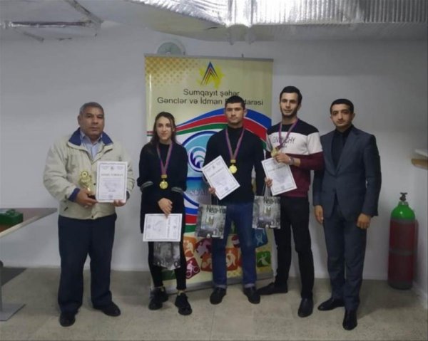 Güllə atıcılığı üzrə Sumqayıt çempionatına yekun vurulub - FOTO