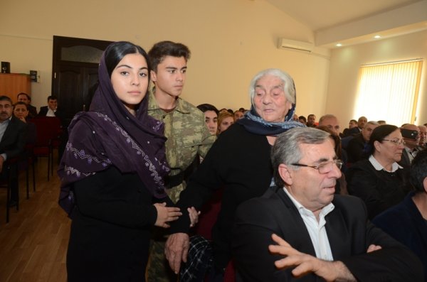 Şəhid Əlövsət Vəliyevin xatirəsi anıldı - FOTOLAR