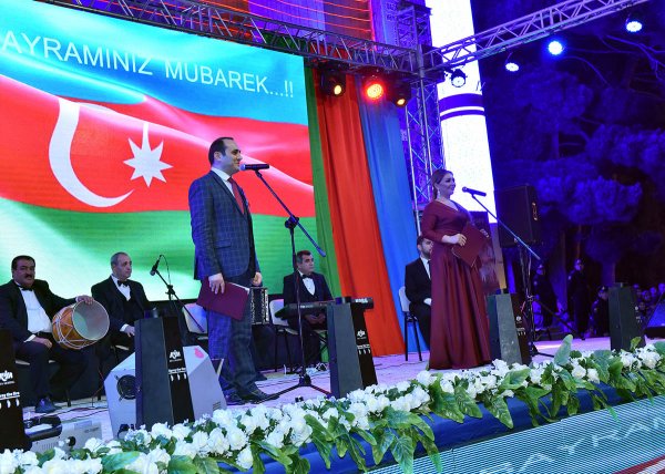 Sumqayıtda möhtəşəm açıq hava konserti təşkil edilib – FOTOLAR