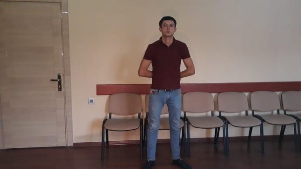 Azərbaycanda toy karvanında silahdan atəş açan şəxsin FOTOSU