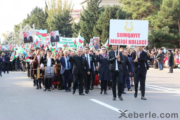 Sumqayıtın 70 illik yubiley tədbirindən möhtəşəm görüntülər- FOTOLAR