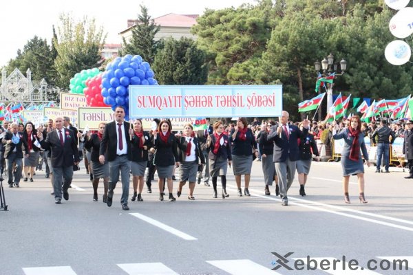 Sumqayıtın 70 illik yubiley tədbirindən möhtəşəm görüntülər- FOTOLAR