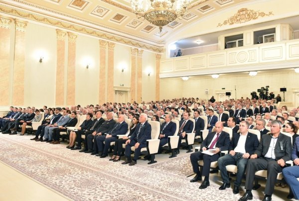 Prezidentin Sumqayıtda iştirak etdiyi tədbirdən FOTOLAR
