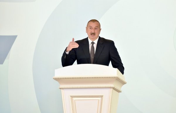 Prezidentin Sumqayıtda iştirak etdiyi tədbirdən FOTOLAR