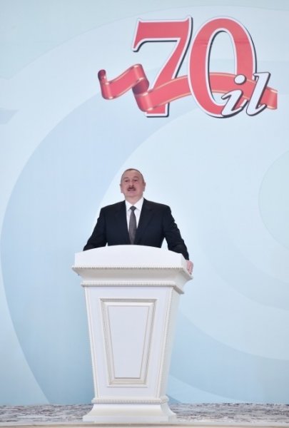 Prezidentin Sumqayıtda iştirak etdiyi tədbirdən FOTOLAR