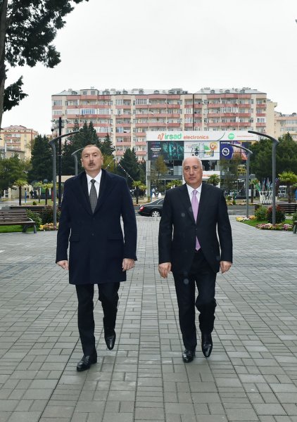 İlham Əliyev Sumqayıtda “Nizami” kinoteatrında – FOTOLAR