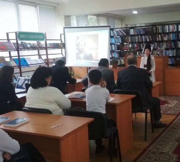 Sumqayıtda “Nəsimi ili” nə həsr olunmuş bədii  qiraət  müsabiqəsi keçirilib - FOTOLAR