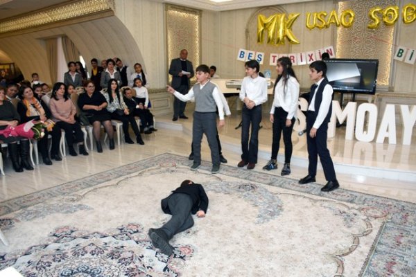  Sumqayıtda 50 yaşlı Uşaq şöbəsi - FOTOLAR