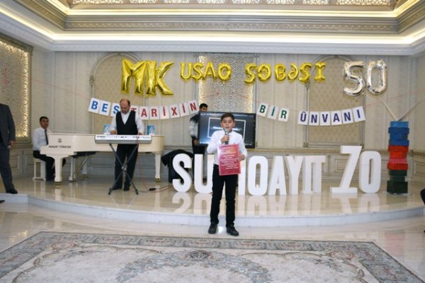 Sumqayıtda 50 yaşlı Uşaq şöbəsi - FOTOLAR
