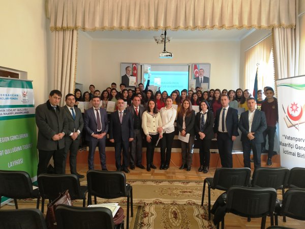 Regionlarda gənclərə  dövlət qulluğunun təşviqi məqsədilə təlimlər keçirilib -FOTOLAR