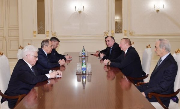 İlham Əliyev Rusiyanın Xarici İşlər nazirini qəbul edib - FOTO İlham Əliyev Rusiyanın Xarici İşlər nazirini qəbul edib - FOTO