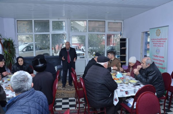 Sumqayıtda "Ahıllar üçün günərzi qaygı mərkəzi” uğurla fəaliyyətini davam etdirir - FOTOLAR