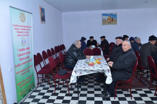 Sumqayıtda "Ahıllar üçün günərzi qaygı mərkəzi” uğurla fəaliyyətini davam etdirir - FOTOLAR